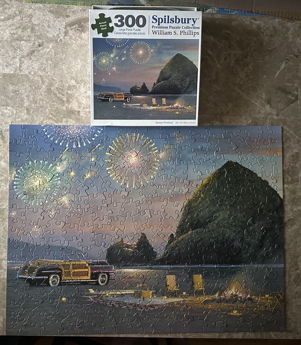 Sunset Festival - Spilsbury puzzle collectible [Barcode 810061441588] - Main Image 2