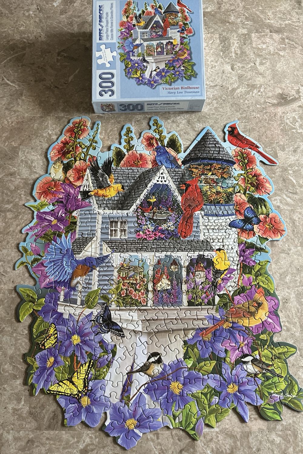 Victorian Birdhouse - Bits & Pieces puzzle collectible [Barcode 704812468736] - Main Image 2