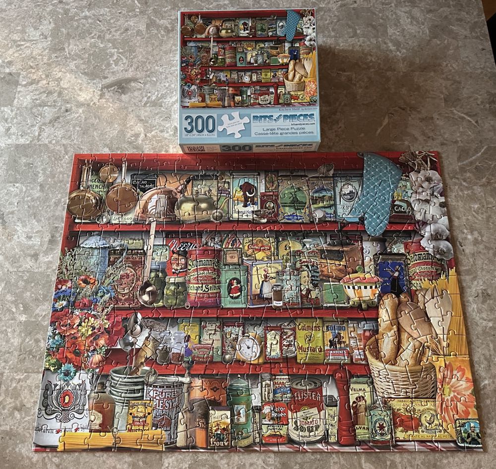 Kitchen Shelf - Bits & Pieces puzzle collectible [Barcode 192949048547] - Main Image 2
