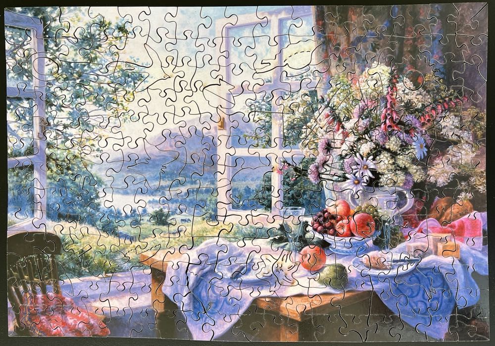 Wild Flowers and Summer Wine- 259, 1/1/22-SOLD - Wentworth Wooden Puzzles 🇬🇧 puzzle collectible - Main Image 2