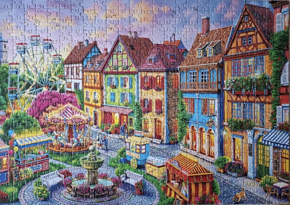 Amusement Park Doorgeef Joke 2,50 Betaald - Corner Piece puzzle collectible [Barcode 5052089312548] - Main Image 3