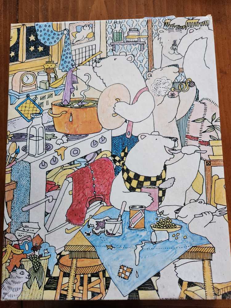 Bachelor Bears On A Saturday Night - Great American Puzzle Factory puzzle collectible - Main Image 1