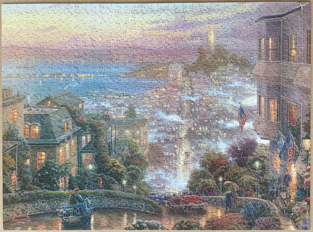 San Francisco, Lombard Street - Ceaco puzzle collectible - Main Image 3