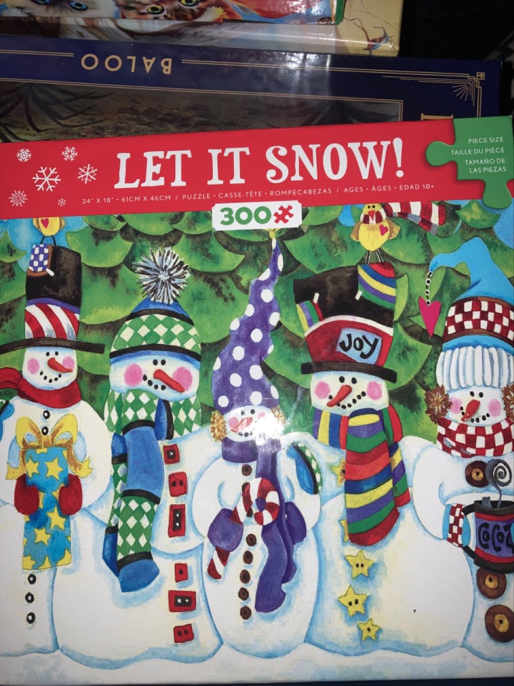Let It Snow - Ceaco puzzle collectible [Barcode 021081222440] - Main Image 1