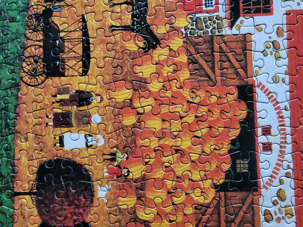 Butternut Fields - Milton Bradley puzzle collectible [Barcode 653569063018] - Main Image 3