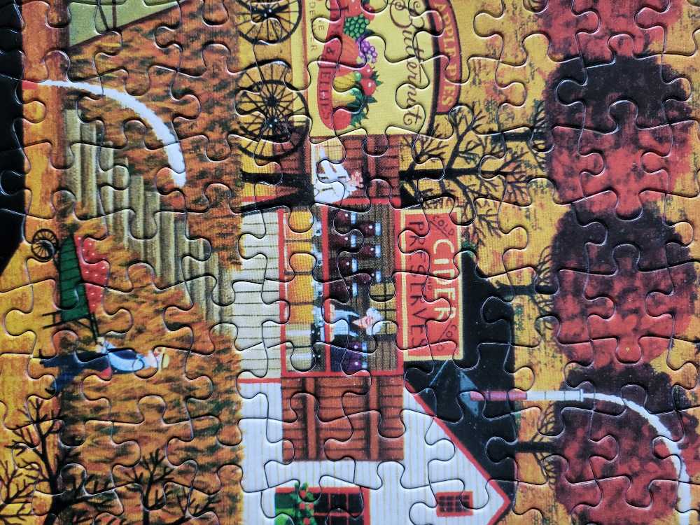 Butternut Fields - Milton Bradley puzzle collectible [Barcode 653569063018] - Main Image 4