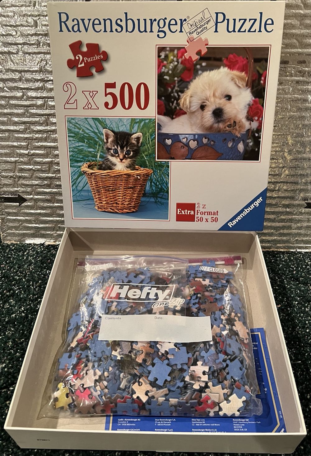 Lion Puppy - 439, 7/30/23 - Ravensburger puzzle collectible [Barcode 4005556152490] - Main Image 2