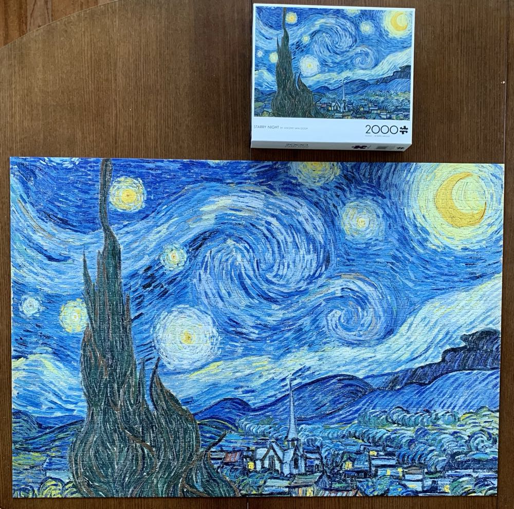 Starry Night - Buffalo puzzle collectible [Barcode 079346014217] - Main Image 2