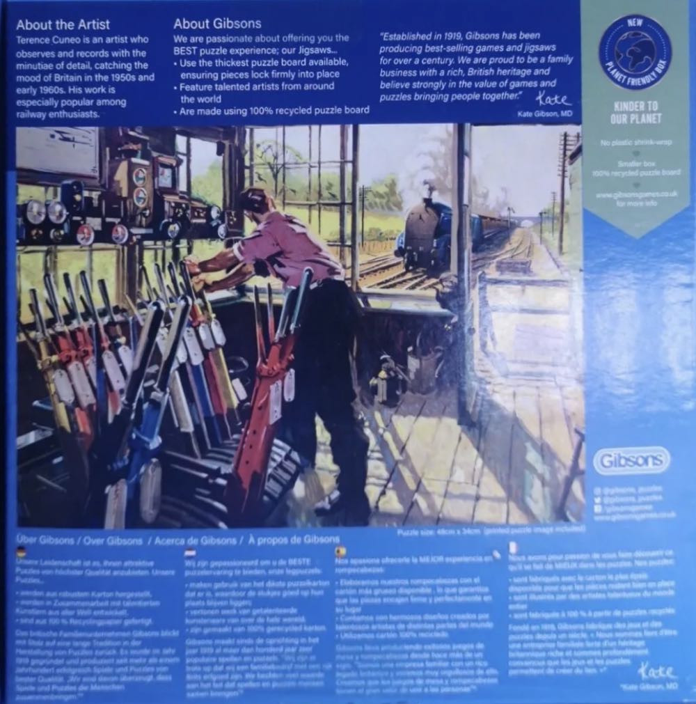 On Early Shift 500 - Gibsons puzzle collectible [Barcode 5012269031355] - Main Image 3