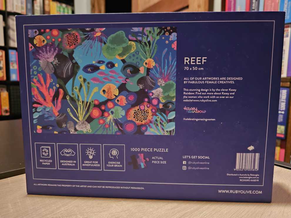 Reef - Ruby Olive puzzle collectible [Barcode 9354210005852] - Main Image 2