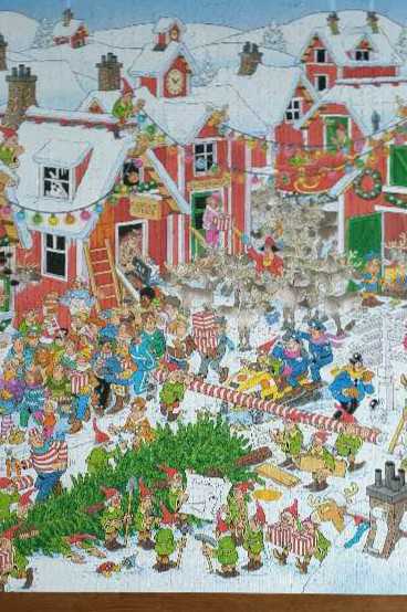 Santas Village - jumbo 5000 puzzle collectible [Barcode 8710126200766] - Main Image 4