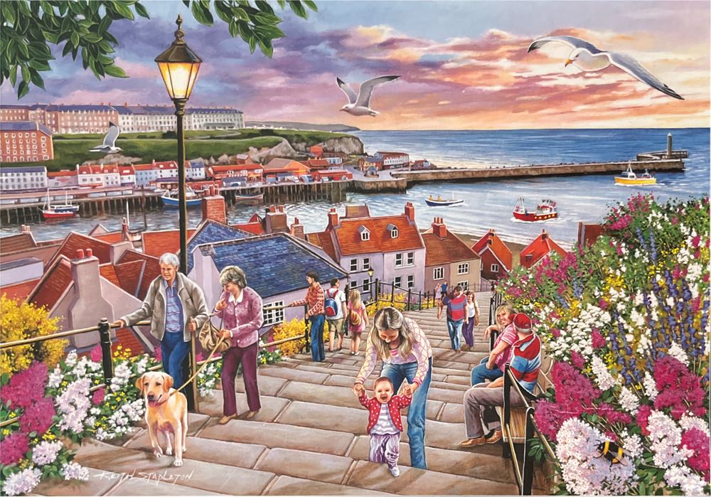 199 Steps Whitby - Hop puzzle collectible [Barcode 5060002005972] - Main Image 2