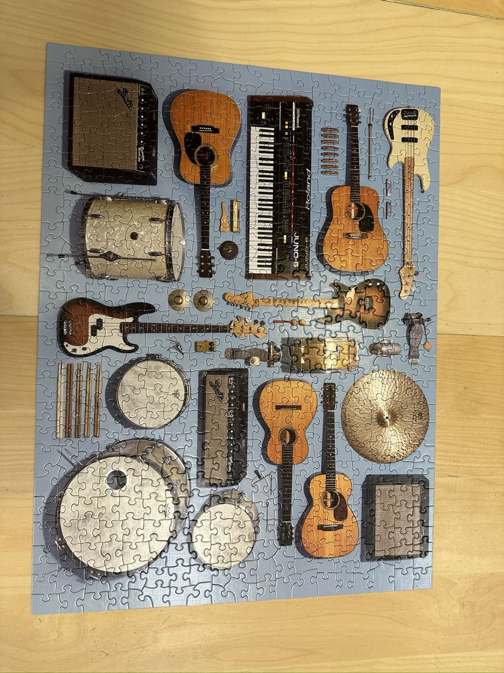 Instrument Collection - New York Puzzle Company puzzle collectible [Barcode 819844010416] - Main Image 2