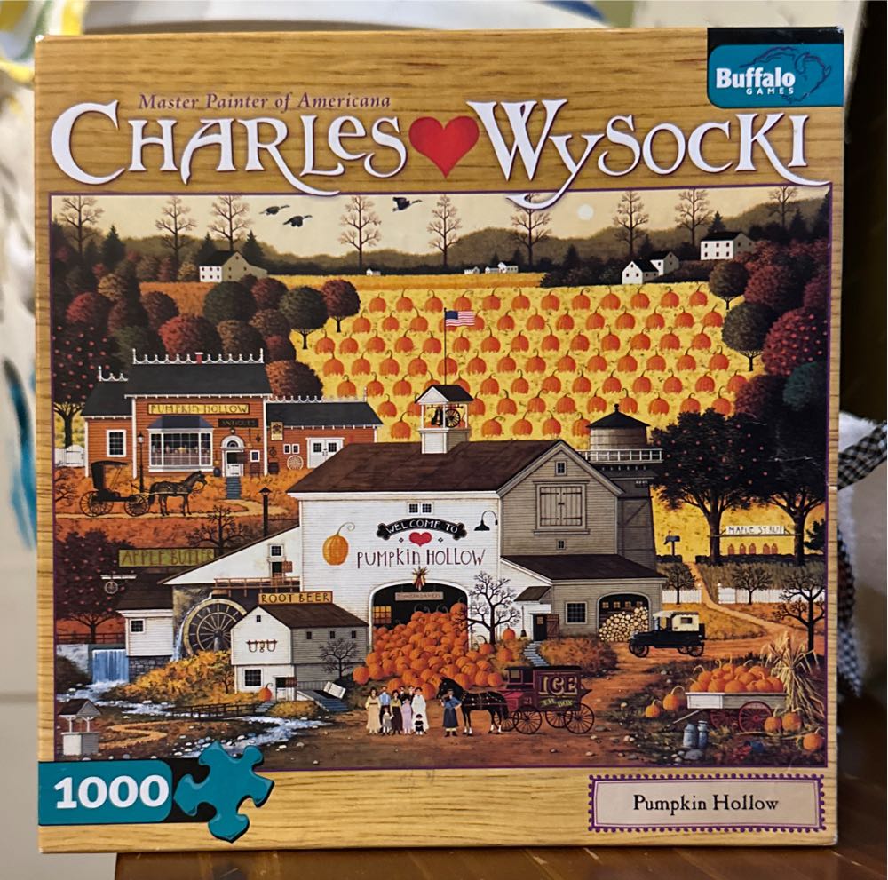 CW - Pumpkin Hollow - Buffalo Games & Puzzles puzzle collectible [Barcode 079346114085] - Main Image 2