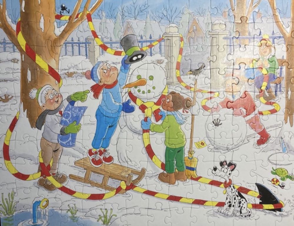 Junior 10 De Sneeuwpop - Jumbo puzzle collectible [Barcode 8710126200810] - Main Image 3