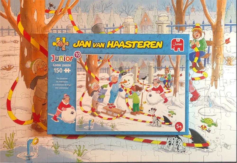 Junior 10 De Sneeuwpop - Jumbo puzzle collectible [Barcode 8710126200810] - Main Image 4