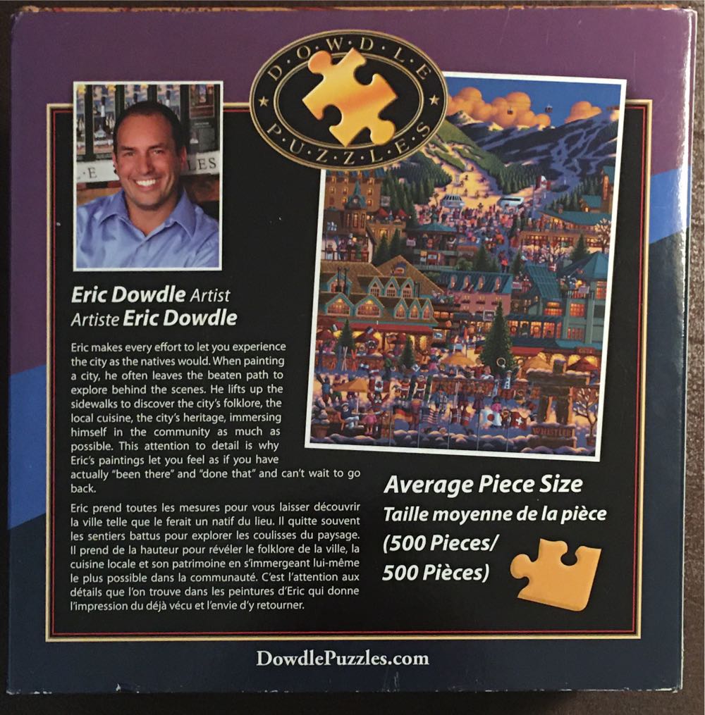 Whistler (V) 🧩 - Dowdle puzzle collectible [Barcode 671095008006] - Main Image 2