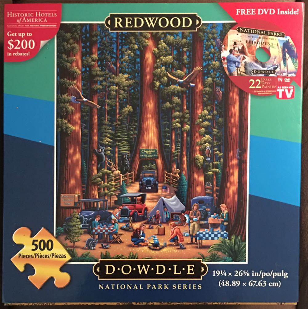 Redwood - Dowdle puzzle collectible [Barcode 671095013420] - Main Image 1