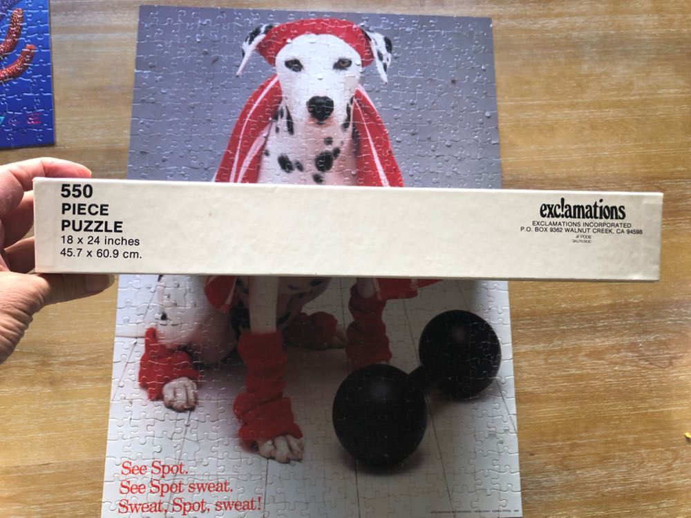 See Spot Workout (C,D) - Exc!amations puzzle collectible - Main Image 2
