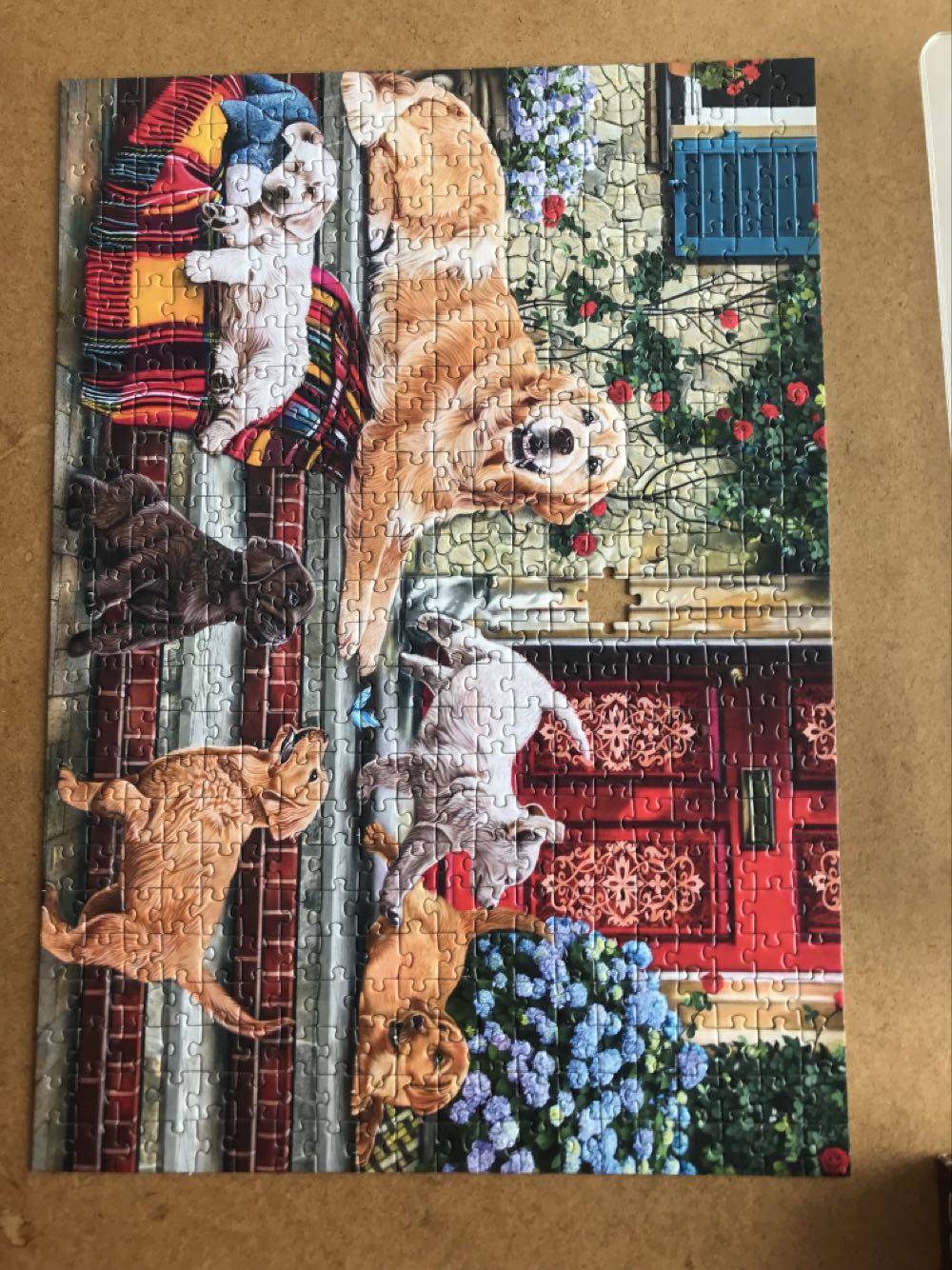Dog Family  puzzle collectible - Main Image 2