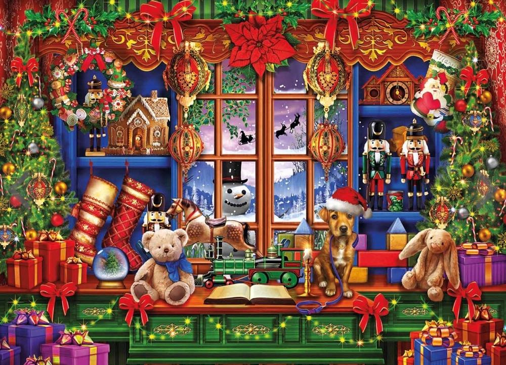 Ye Old Christmas Shoppe - Clementoni puzzle collectible [Barcode 8005125395811] - Main Image 2