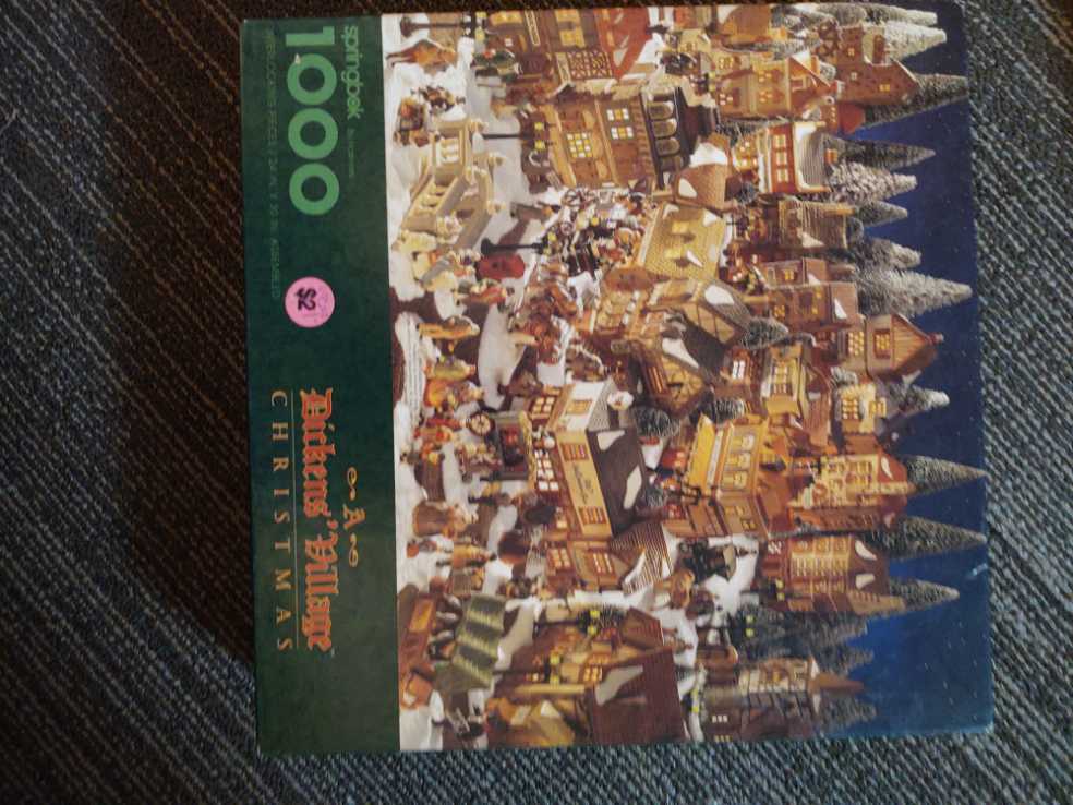 A Dickens Village - Springbok 🇺🇸 puzzle collectible - Main Image 2