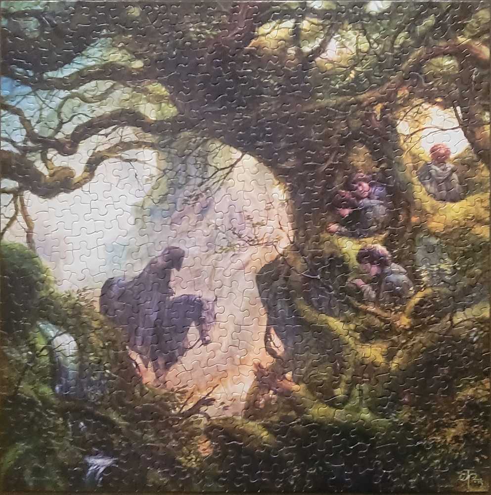 Springbok: Black Rider - Springbok puzzle collectible [Barcode 091683025381] - Main Image 2