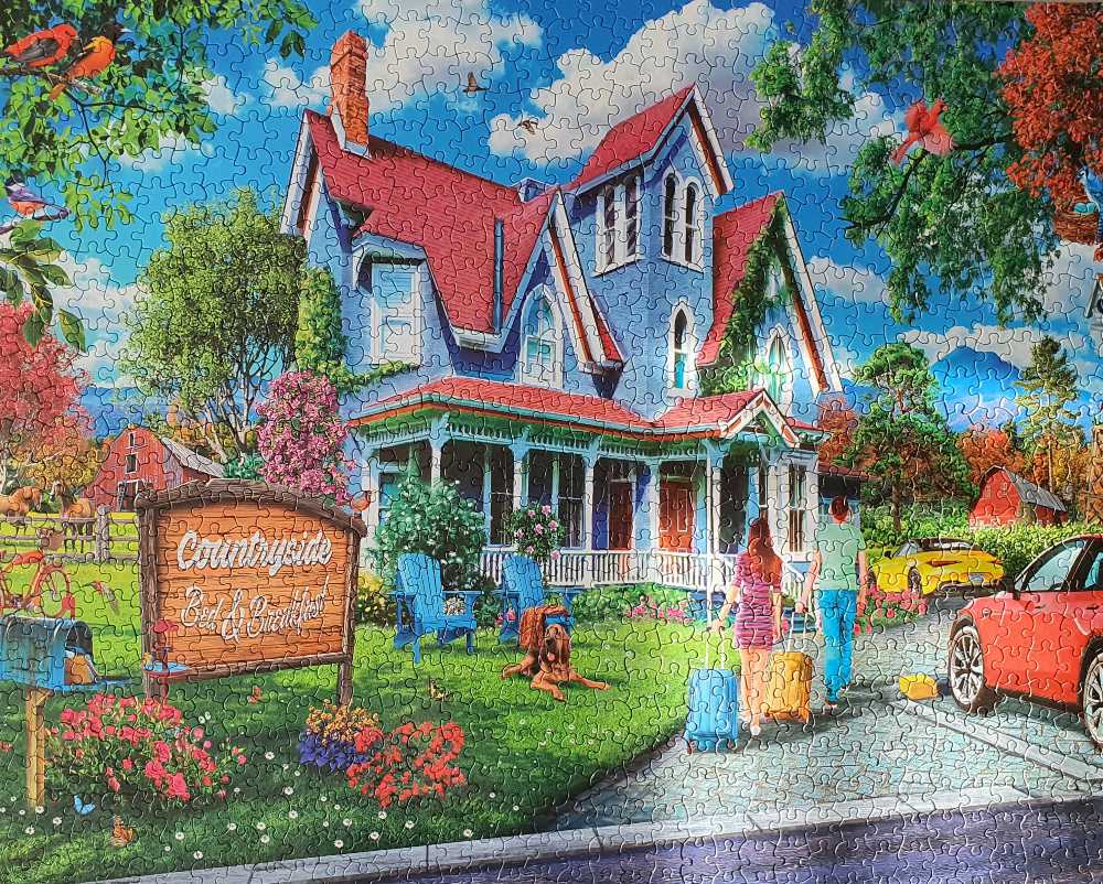 Bed & Breakfast - White Mountain puzzle collectible [Barcode 724819265916] - Main Image 2