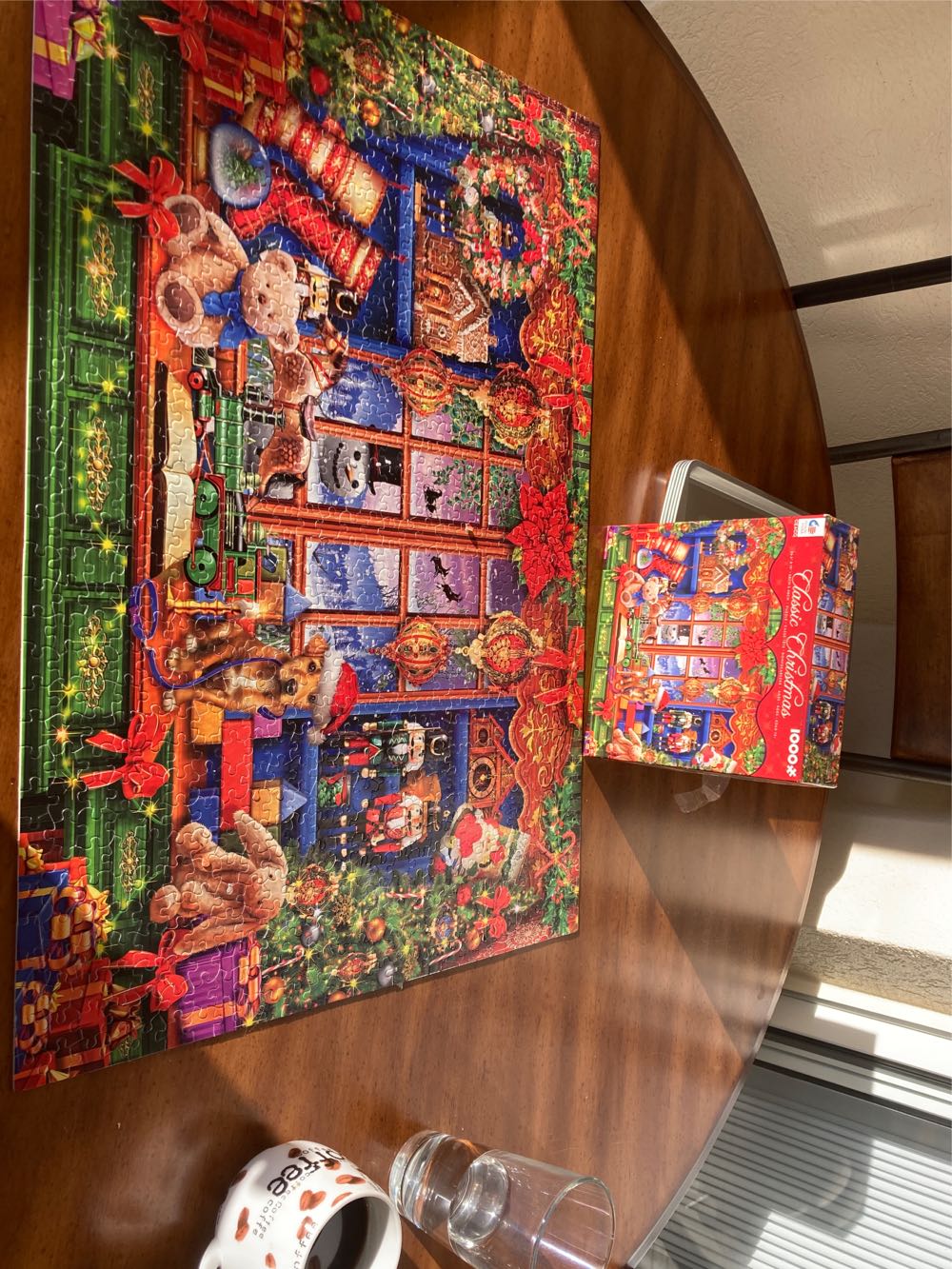 Ye Olde Christmas Shoppe. From Marilyn  (Jen) - Ceaco puzzle collectible [Barcode 021081331746] - Main Image 2