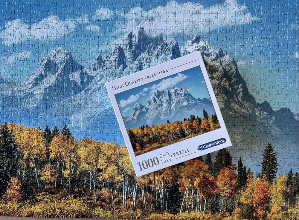 Clementoni: Grand Teton - Gone puzzle collectible [Barcode 8005125967001] - Main Image 3