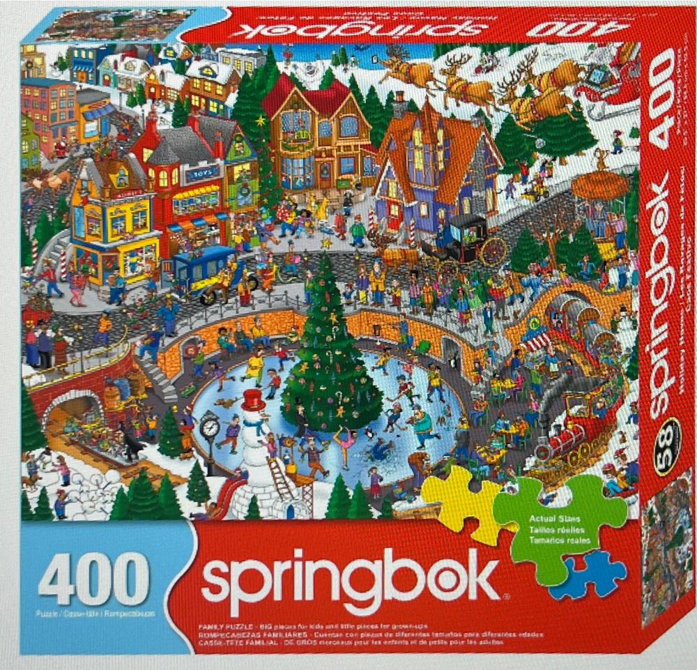 Holiday Havoc - Springbok 🇺🇸 puzzle collectible [Barcode 091683705535] - Main Image 2