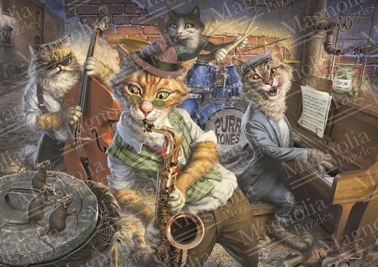 Groupies At Risk🟦 - Magnolia puzzle collectible [Barcode 8699375066883] - Main Image 2