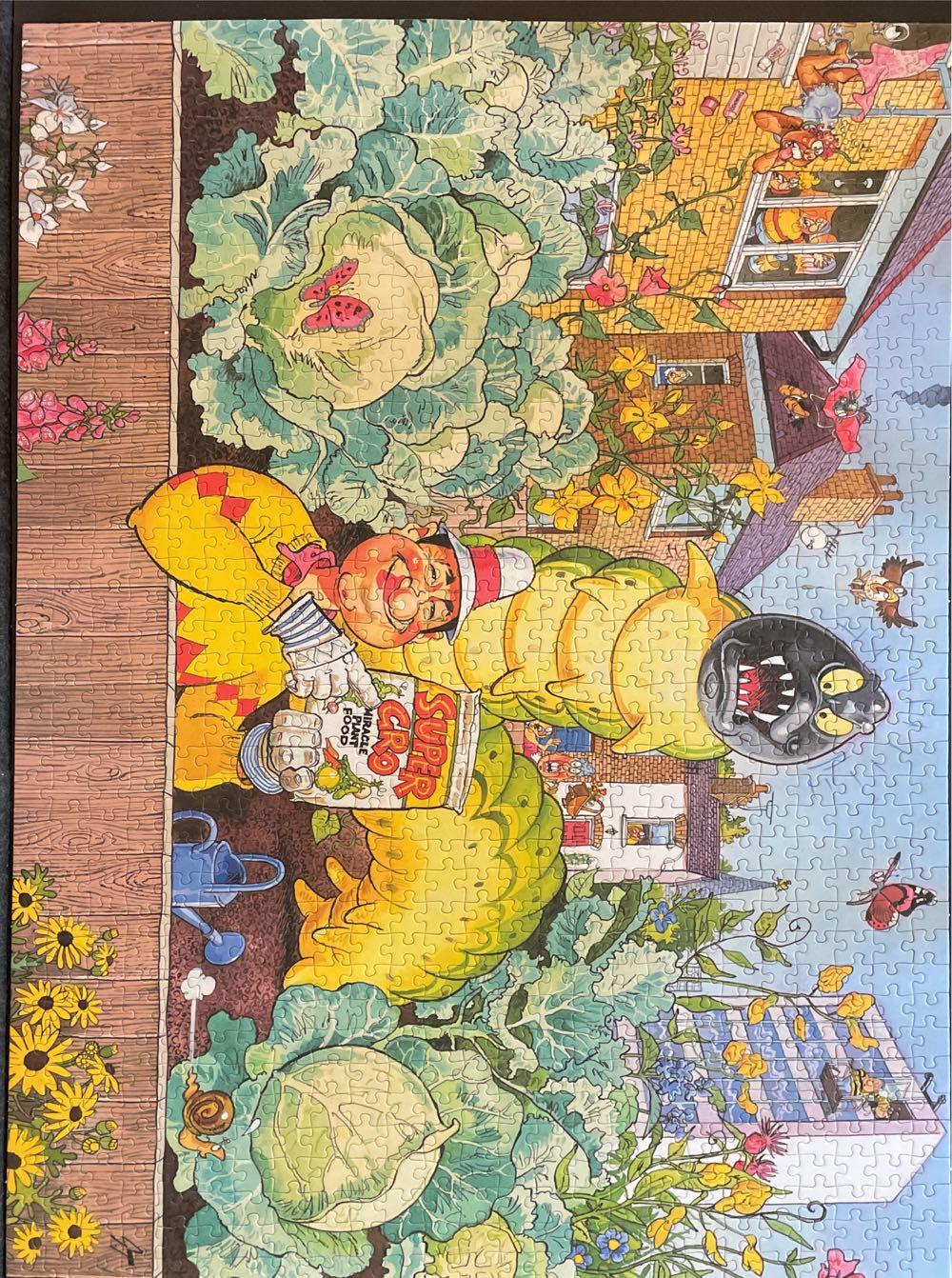 6 - Blooming Marvellous! - Wasgij Original puzzle collectible [Barcode 8710126250143] - Main Image 2