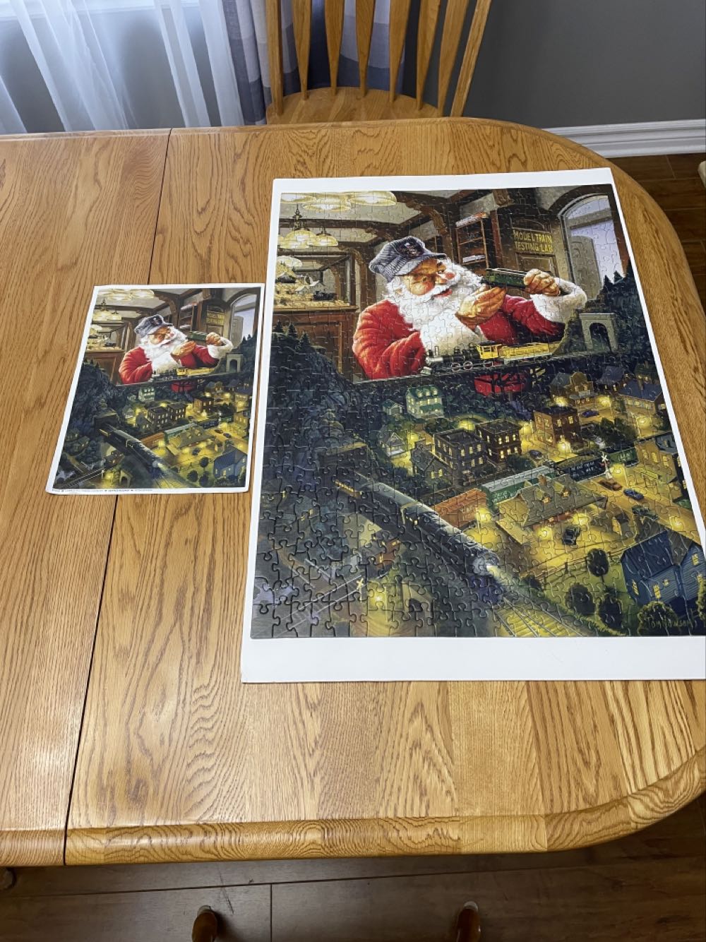 Santa’s Railway - Cobble Hill puzzle collectible [Barcode 625012850667] - Main Image 4