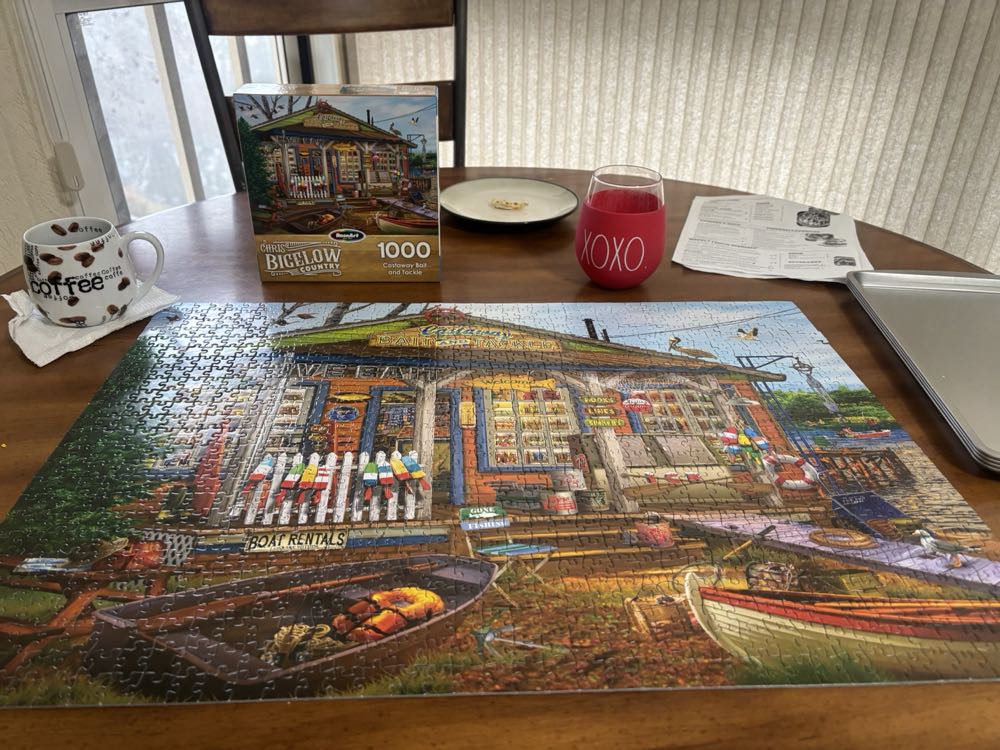 Castaway Bait And Tackle - RoseArt puzzle collectible [Barcode 4895145435475] - Main Image 4