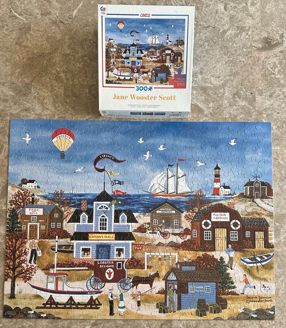 Seaside Splendor - Ceaco puzzle collectible [Barcode 021081220439] - Main Image 2