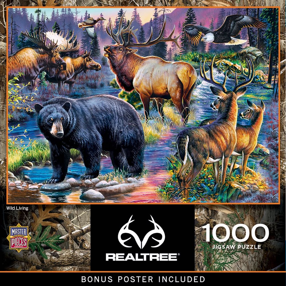 Wild Living - Master Pieces puzzle collectible [Barcode 705988719400] - Main Image 2