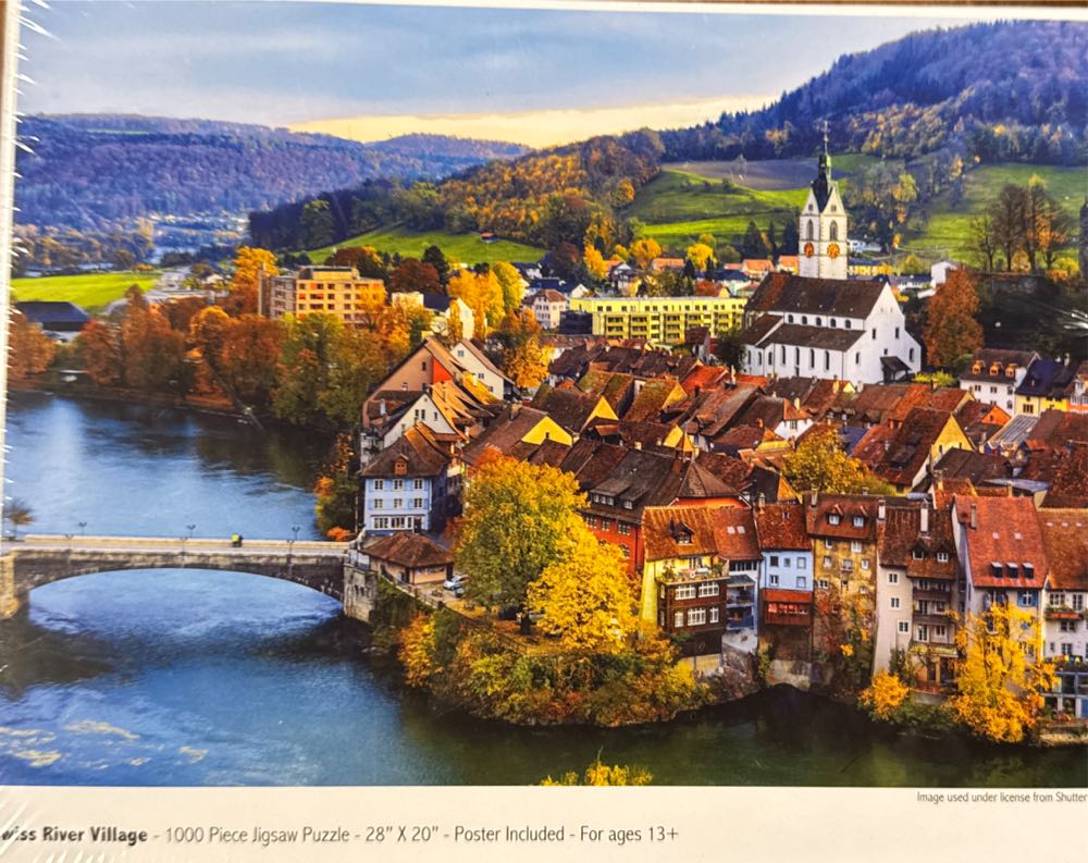 Swiss River Village - Littlefeet Direct puzzle collectible - Main Image 2