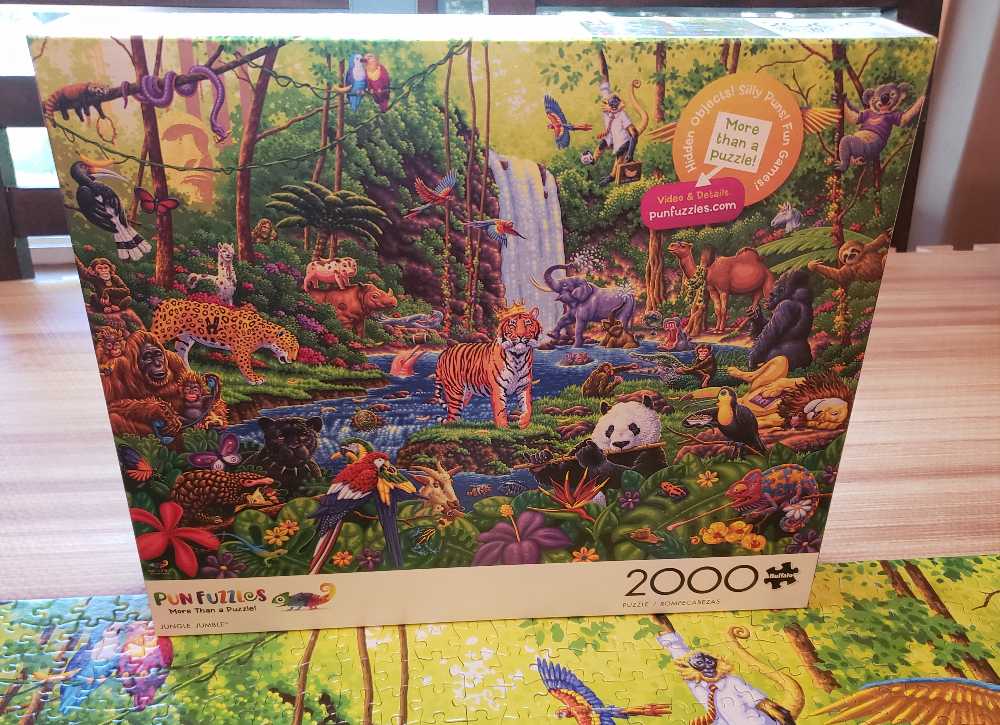 Jungle Jumble - Buffalo puzzle collectible [Barcode 079346021338] - Main Image 3