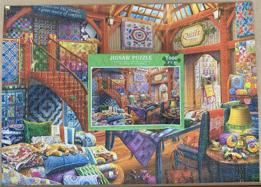 Quilt Shop - Buffalo puzzle collectible [Barcode 6982343242443] - Main Image 2