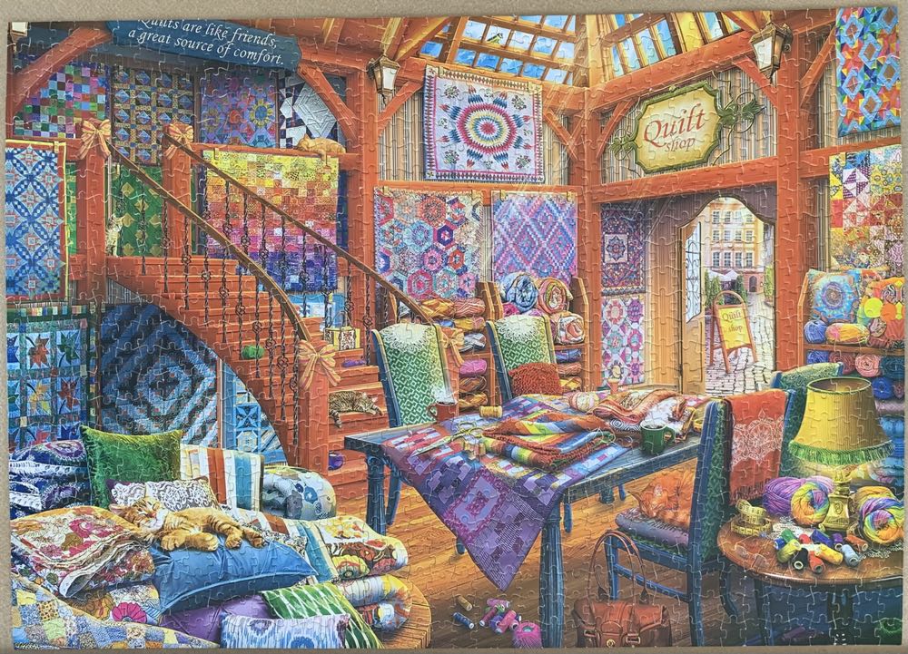 Quilt Shop - Buffalo puzzle collectible [Barcode 6982343242443] - Main Image 3