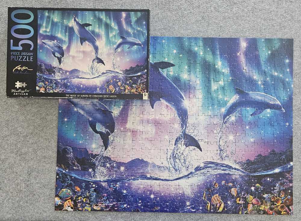 The Music Of Aurora - Hinkler puzzle collectible [Barcode 9354537003159] - Main Image 3