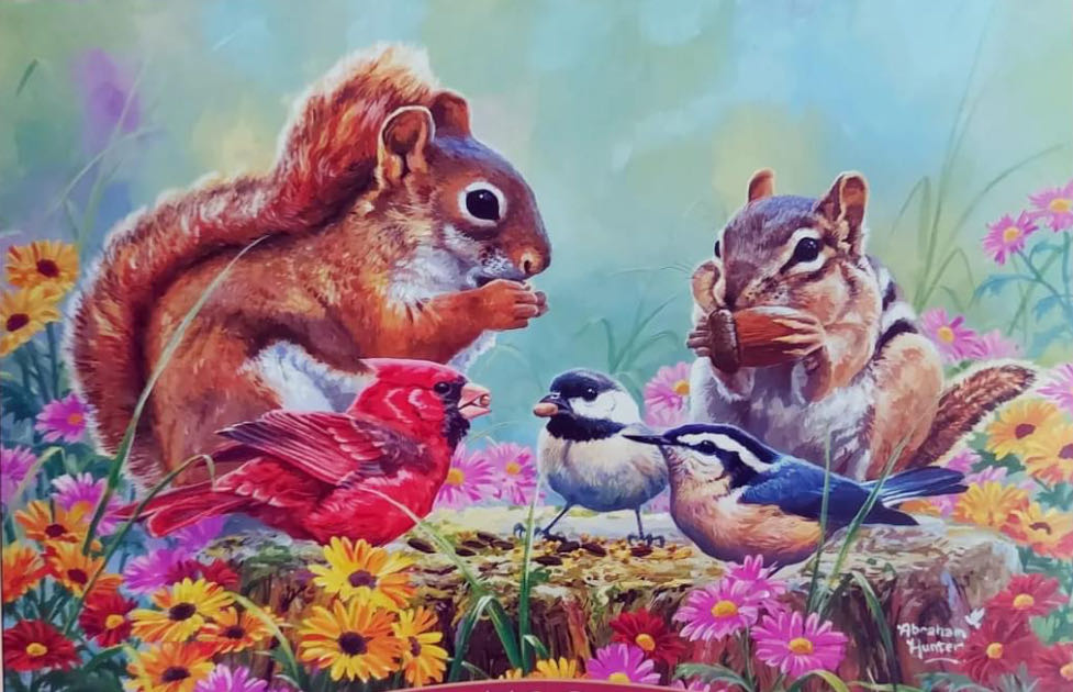 Snack Time  - Castorland puzzle collectible [Barcode 5904438053612] - Main Image 2