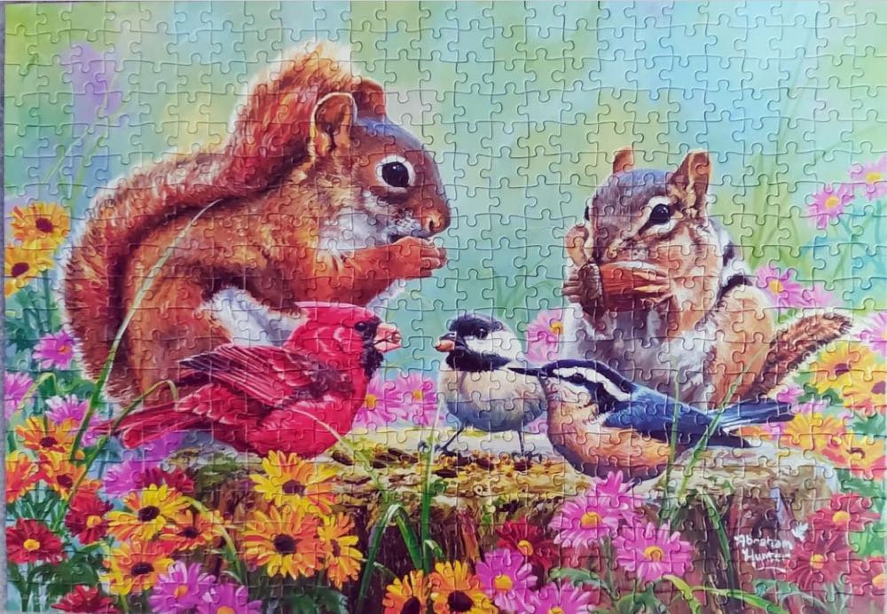 Snack Time  - Castorland puzzle collectible [Barcode 5904438053612] - Main Image 3