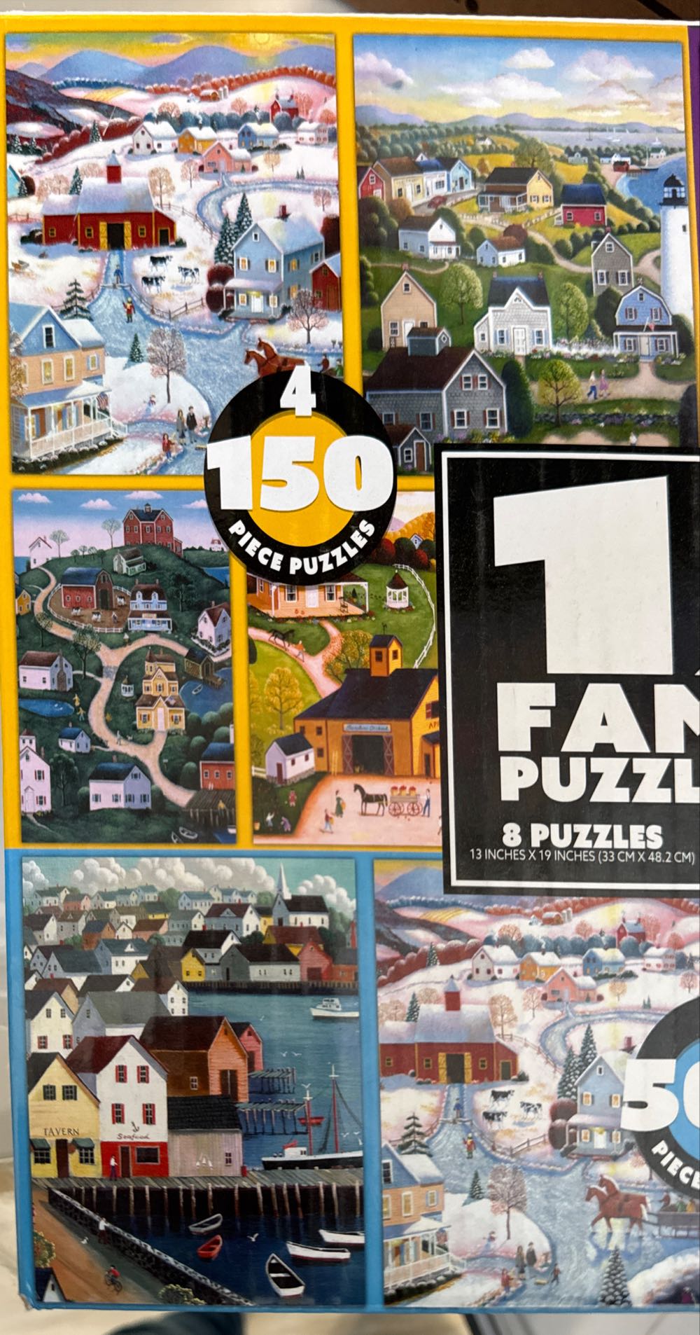 12 Puzzle Box Set: Vintage America - Cardinal puzzle collectible [Barcode 778988584279] - Main Image 2