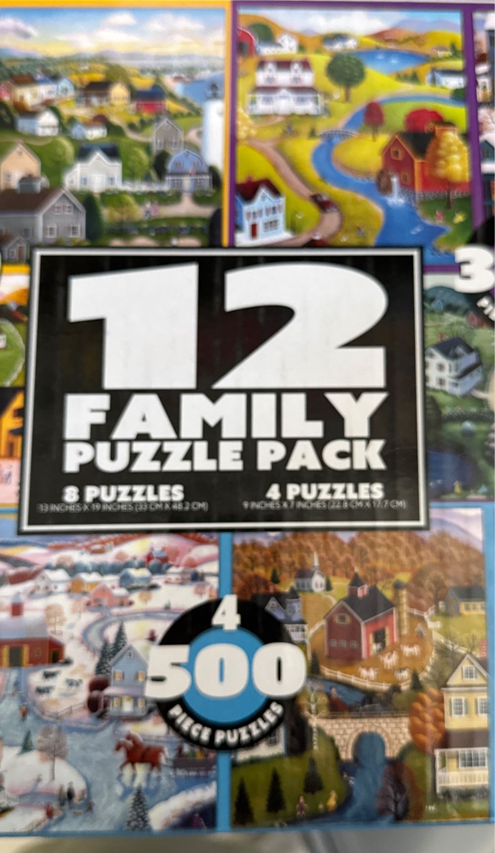 12 Puzzle Box Set: Vintage America - Cardinal puzzle collectible [Barcode 778988584279] - Main Image 3