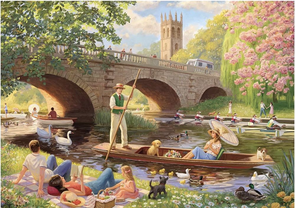 Boating On The River - Falcon puzzle collectible [Barcode 8710126113486] - Main Image 2