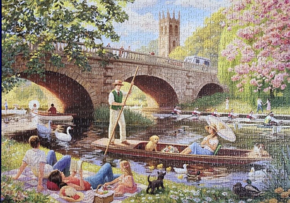 Boating On The River - Falcon puzzle collectible [Barcode 8710126113486] - Main Image 3