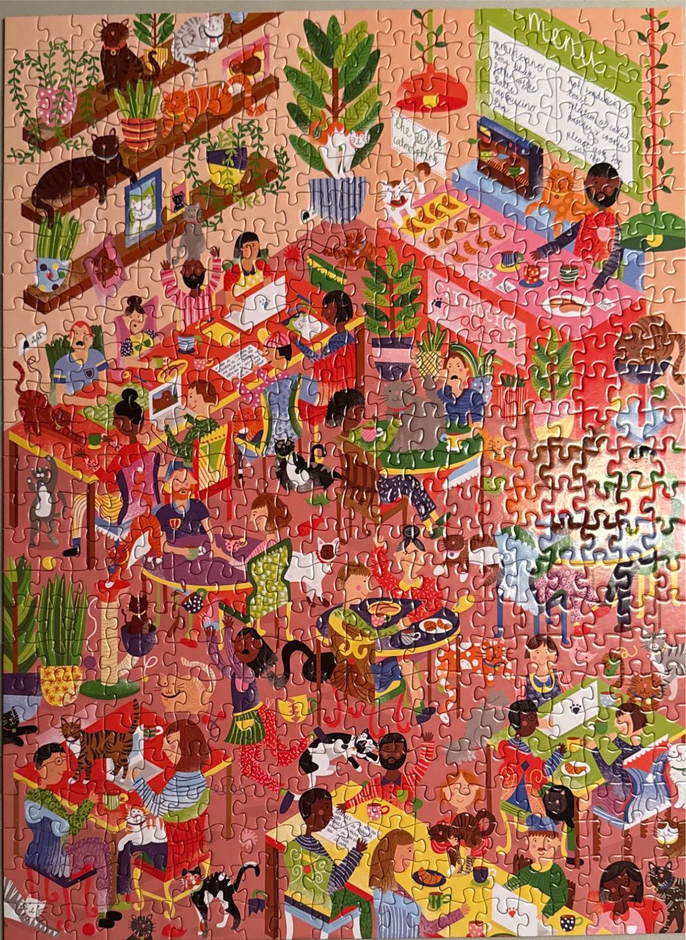 Cat Cafe & Dog Park 🧩 - Professor Puzzle puzzle collectible [Barcode 5056297219675] - Main Image 2