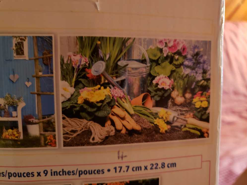 Garden Tools - #4 of 12 Garden Set  - Cardinal puzzle collectible - Main Image 2